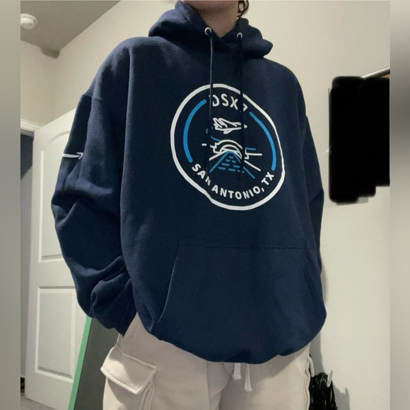 XL navy blue Amazon hoodie - Picture 2 of 4